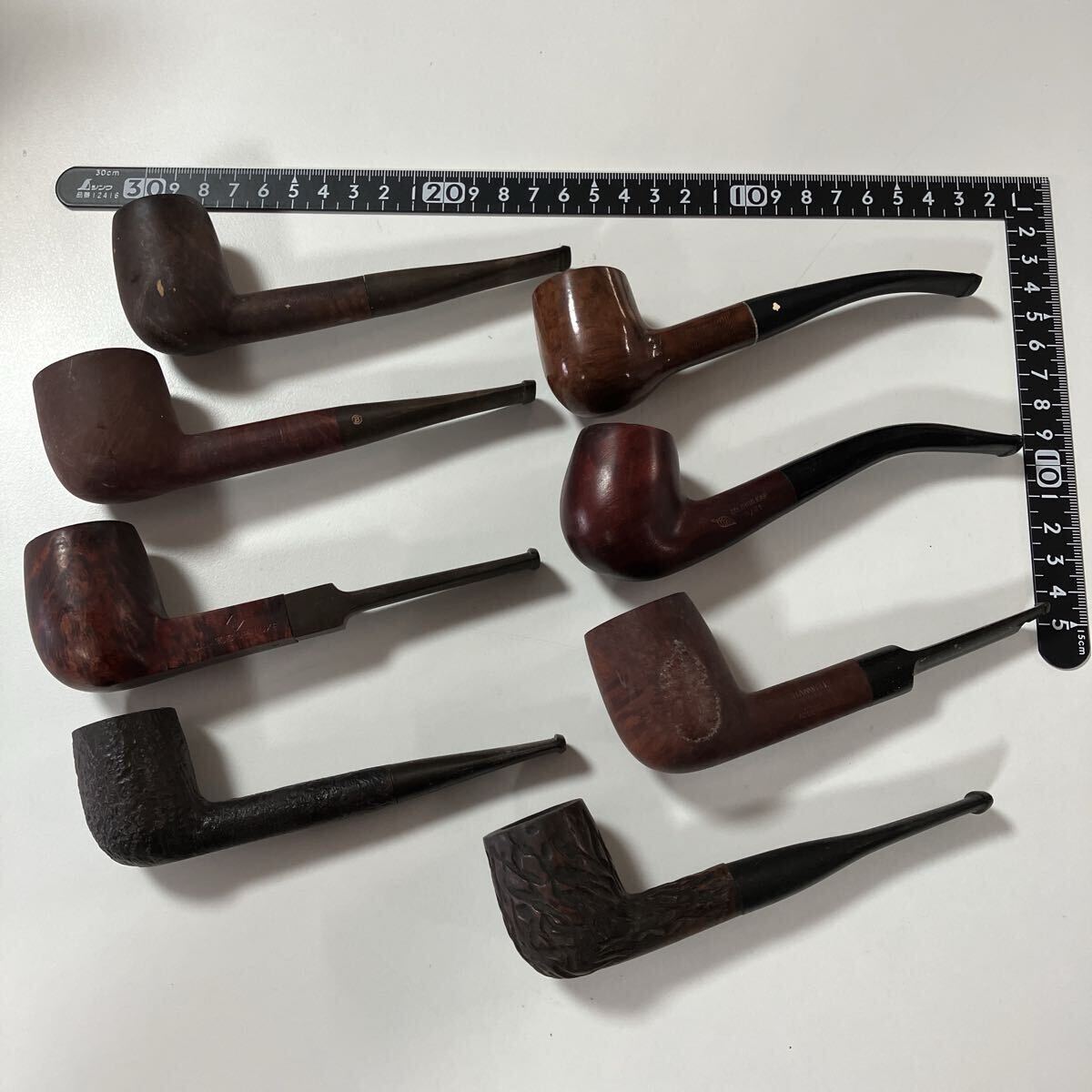 パイプ 喫煙具 喫煙グッズ 8本まとめて 汚れ キズあり アンティーク ★22拍卖