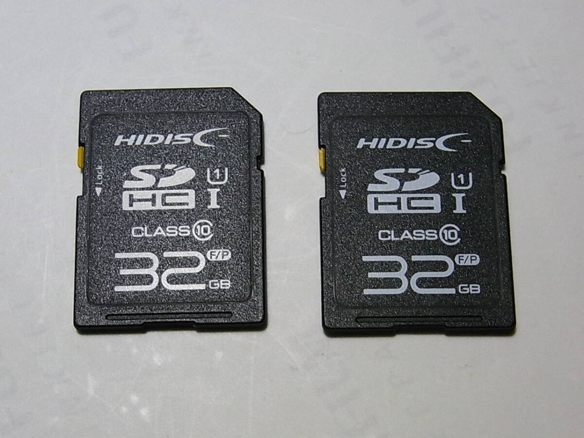 HIDISC UHS-1 32GB 2枚組 普通郵便送料無料拍卖