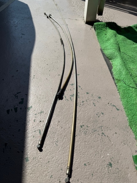ヤマハ パッソル ブレーキワイヤー スピードメーターケーブル 中古品拍卖