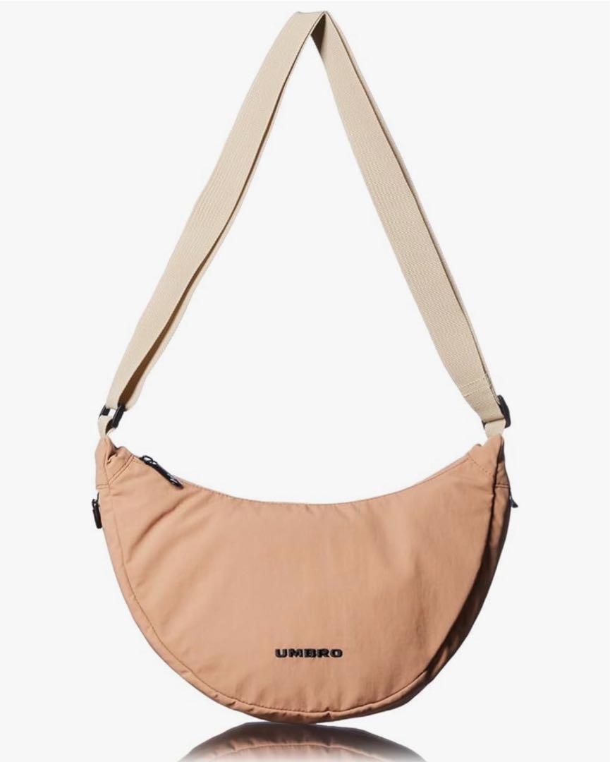UMBRO 三日月形 ミニ ショルダー モーブ ピンク 軽い メッセンジャー拍卖