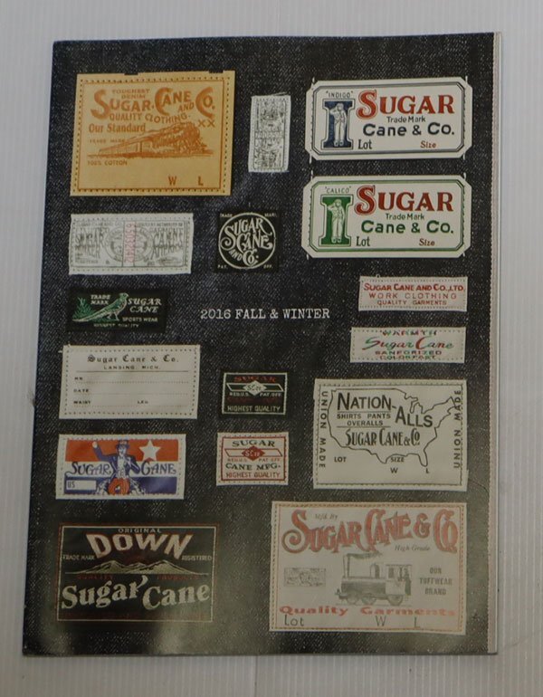 GO8シュガーケーンSUGAR CANEカタログ2016デニム/ビーチクロス/ウォバッシュ/ワーク/ヘッドライト/ロンウルフブーツUSAカバーオール拍卖