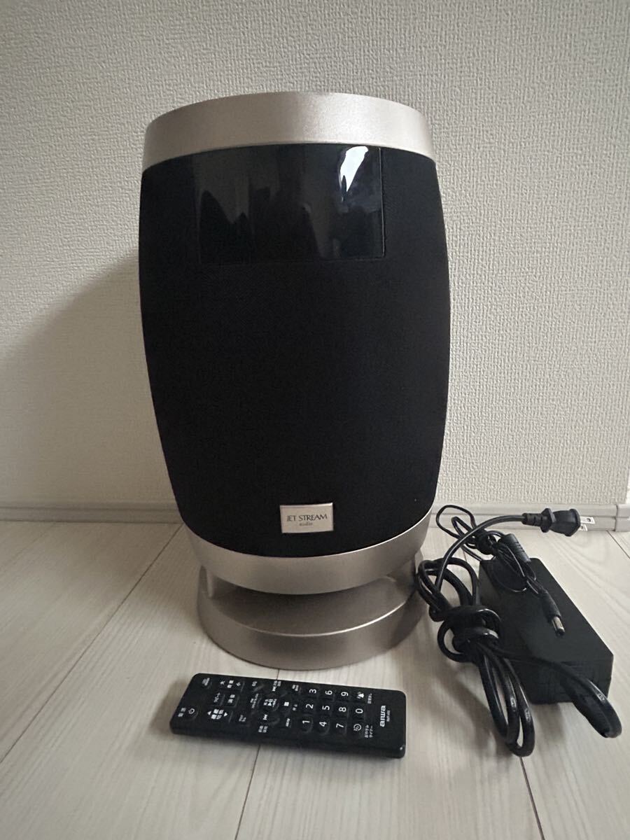 ★高音質・100曲内蔵 / AIWA ジェットストリームオーディオ XR-BUX10 /CD・ラジオ・USB・Bluetooth・AUX・時計・目覚まし/ 2022年製拍卖