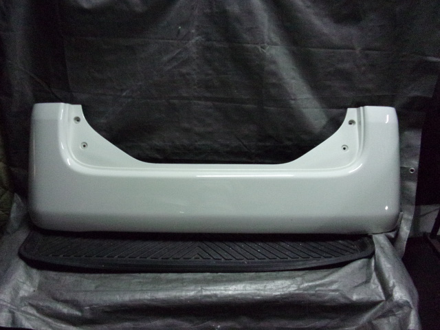【2701】タント L375S 2010年式 ホワイト W09 リアバンパー Rバンパー リヤバンパー 52159-B2070-A0拍卖
