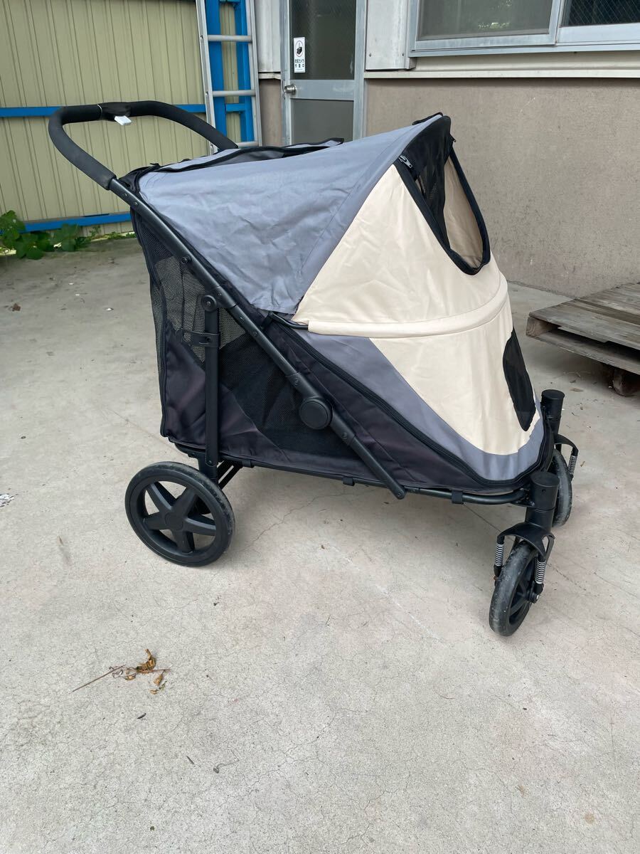 良品 Totoro ball ペットカート 大型犬 多頭 ペットバギー 4輪 折りたたみ式 軽量コンパクト 大型・中型・多匹飼い 現状売り切り拍卖