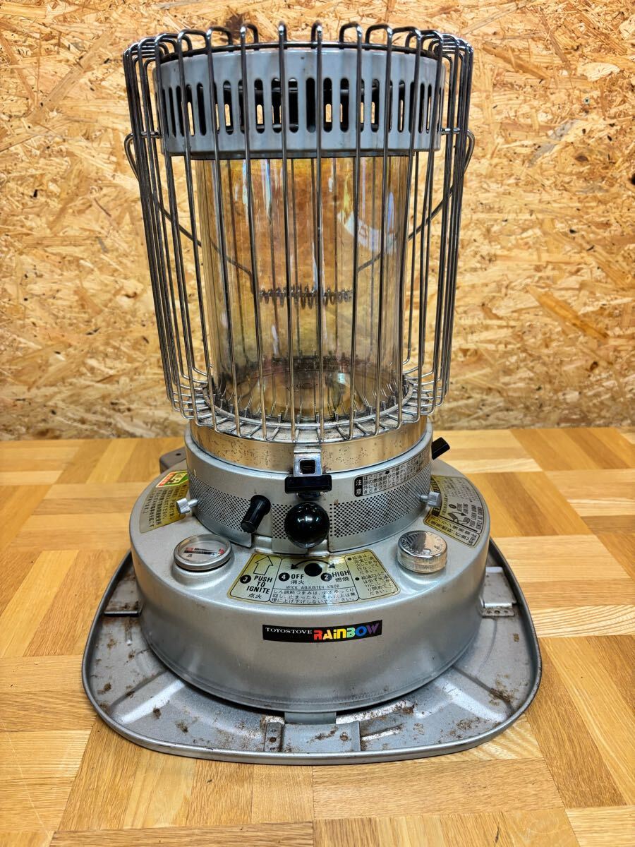 TOYOTOMI トヨトミ RB-2 レインボー ストーブ RAINBOW 石油ストーブ レトロ 当時物 暖房器具 キャンプ アウトドア 現状売り切り拍卖
