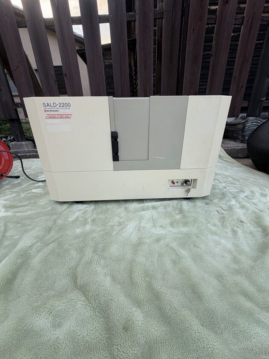SHIMADZU 島津製作所 レーザ回折式粒度分布測定装置 SALD-2200 LASER DIFFRACTION PARTICLE SIZE ANALYZER 検査 現状売り切り拍卖