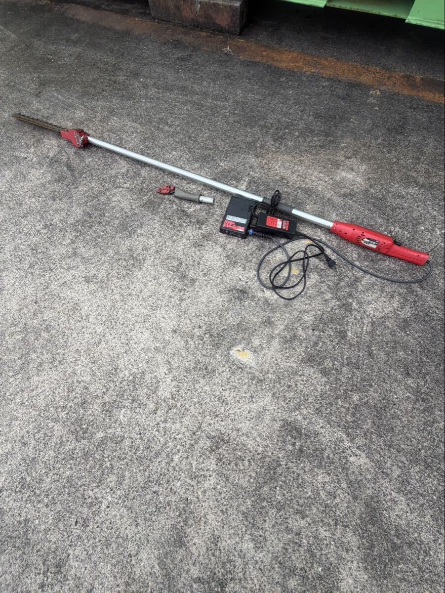 ニシガキ工業 nishigaki ニシガキ 高速バリカン 充電式 N-904 剪定 電気バリカン ジャンク 現状売り切り拍卖