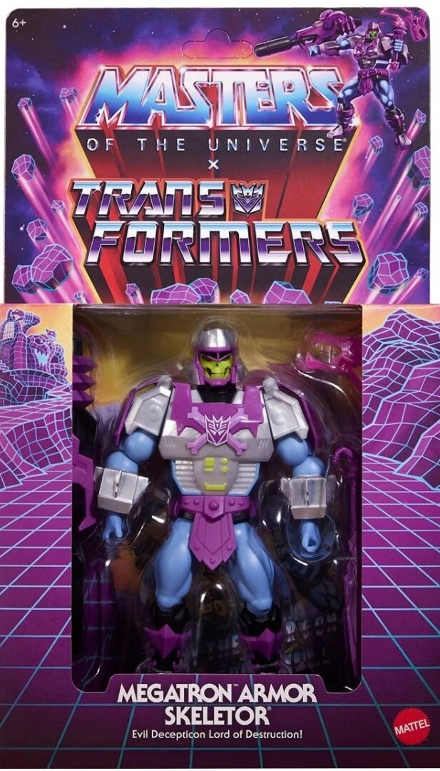 マスターズ オブ ユニバース×トランスフォーマー マテル限定 メガトロンアーマー スケルター 新品未開封品拍卖