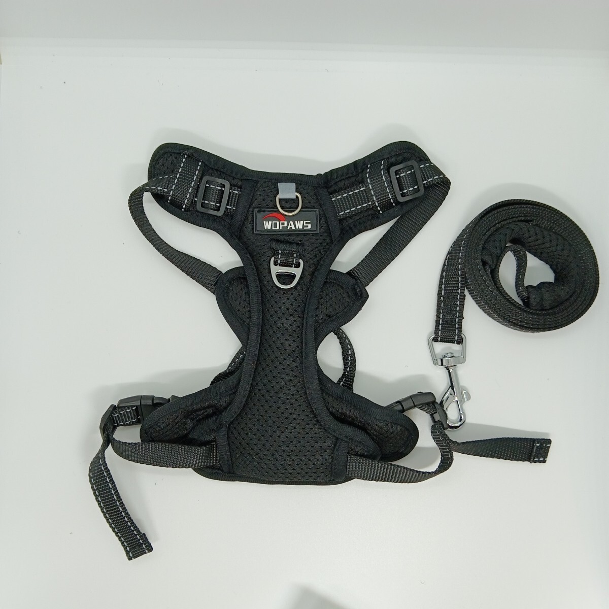 反射素材 メッシュハーネス リドセット S 黒 ブラックやわらか 通気性抜群 新品未使用拍卖