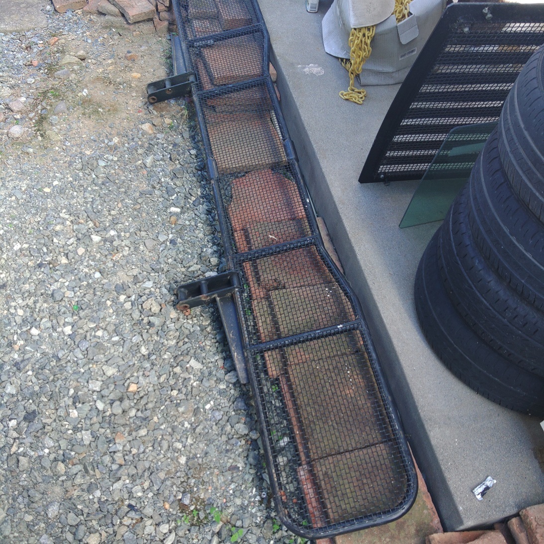 ハマーH1用グリルガード!!中古美品!!!拍卖