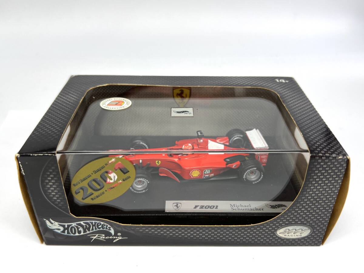 M1568 【未開封】 Hot Wheels ホットウィール F2001 FERRARI フェラーリ MICHAEL SCHUMACHER COLLECTION ミハエル・シューマッハ 1:43拍卖