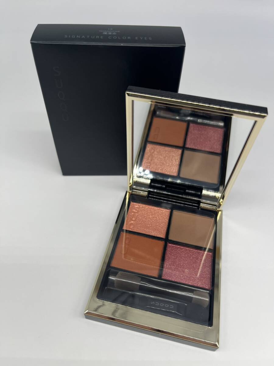 M1536 1円~ 《未使用品》SUQQU スック シグニチャーカラーアイズ アイシャドウ チップ ブラシ付き 6.2g拍卖