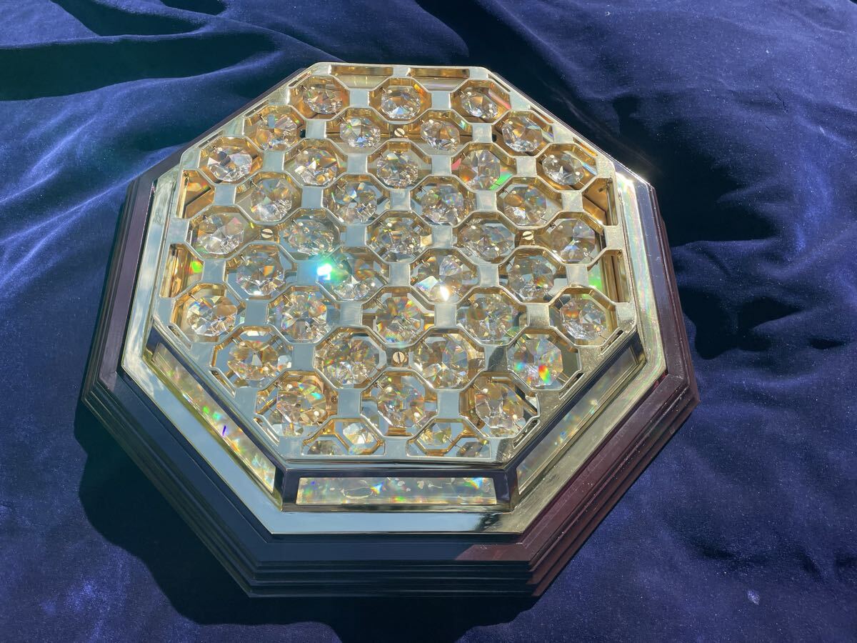 人気!ゴールドキング45cmシャンデリア デコトラ レトロ 男の城 金華山 豪華サロン観光バス カミオン ゴールドキングシャンデリア拍卖