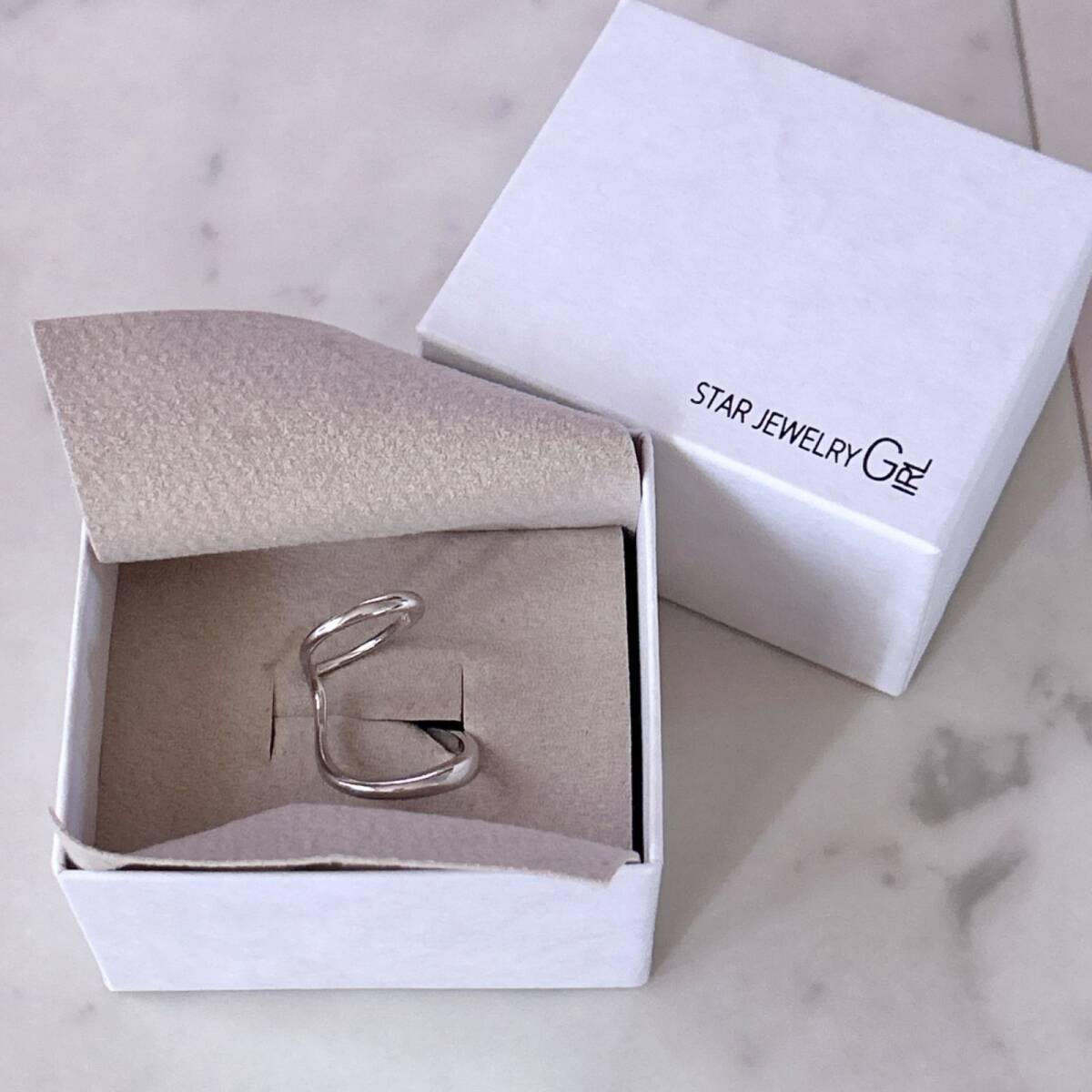 訳あり スタージュエリー シルバー925 イヤーカフ BOX ギャランティカード付き拍卖