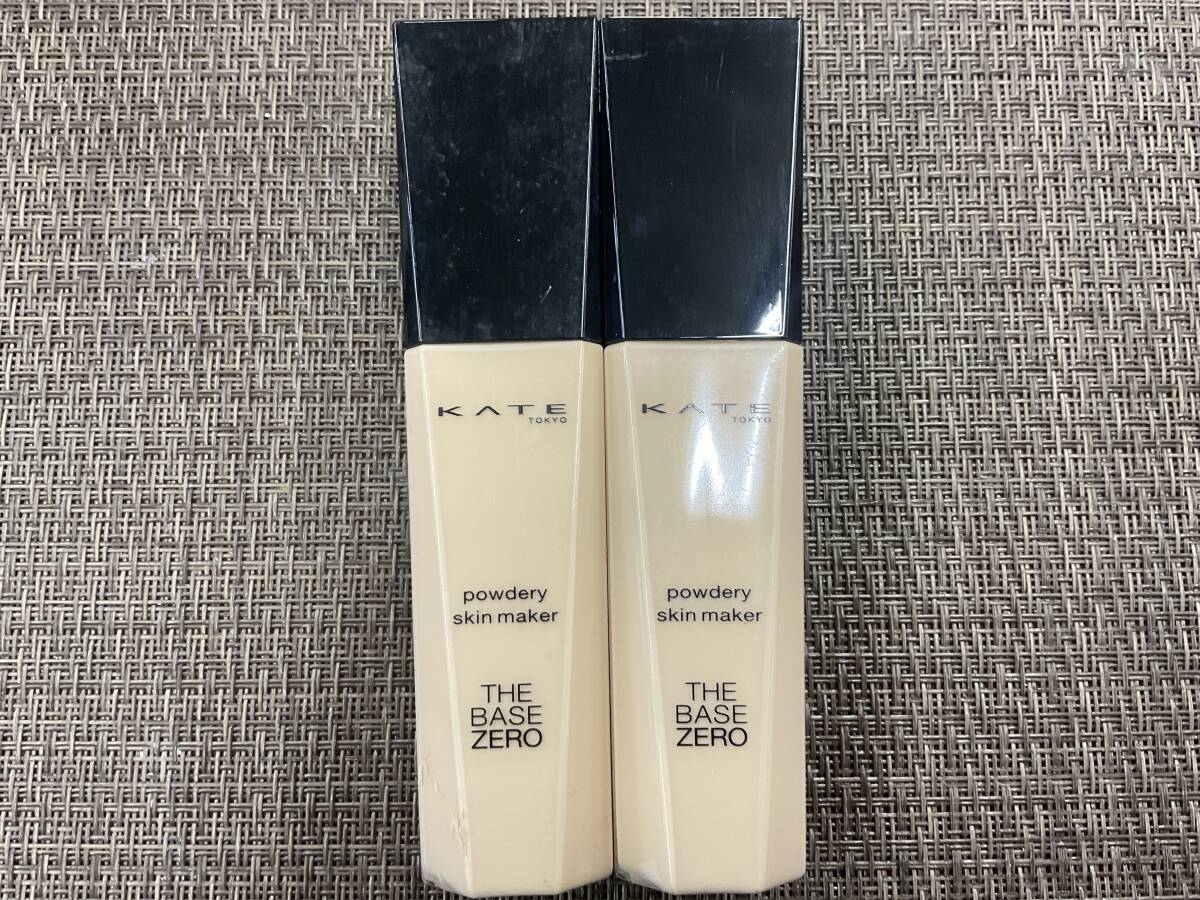 カネボウ ケイト パウダリー スキンメイカー ファンデーション 00 ほぼ 未使用 2本 セット 日本製 即決 早い者勝ち 送料無料拍卖