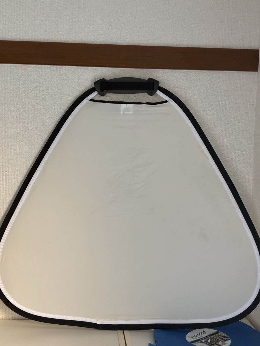 ラストライト トライグリップ ディフューザー ハンドル付き三角形のリフレクター lastolite TriGrip difflecterディフレクター拍卖