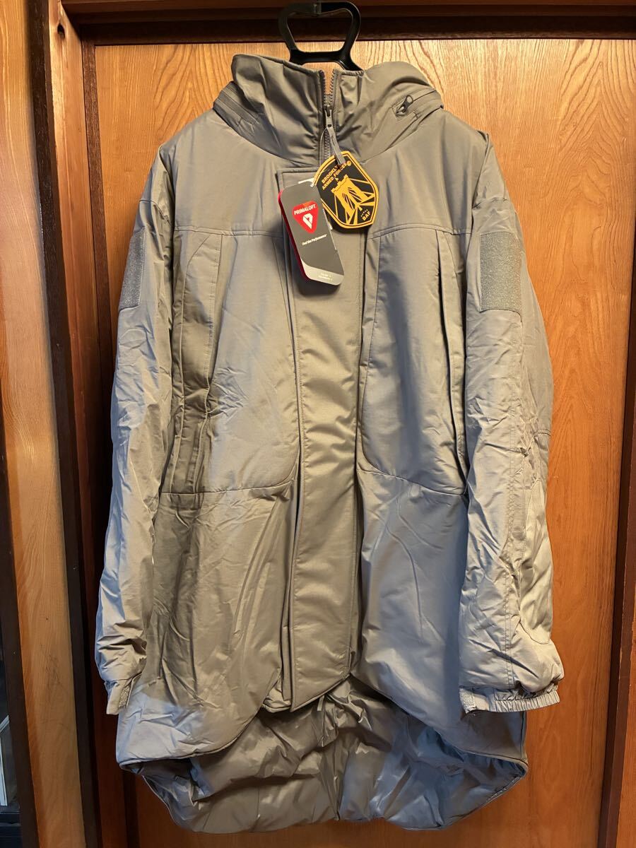 【新品】BAF LEVEL7 タイプ2 モンスターパーカー フォリッジ(グレー) サイズM-R プリマロフト MONSTER PARKA拍卖