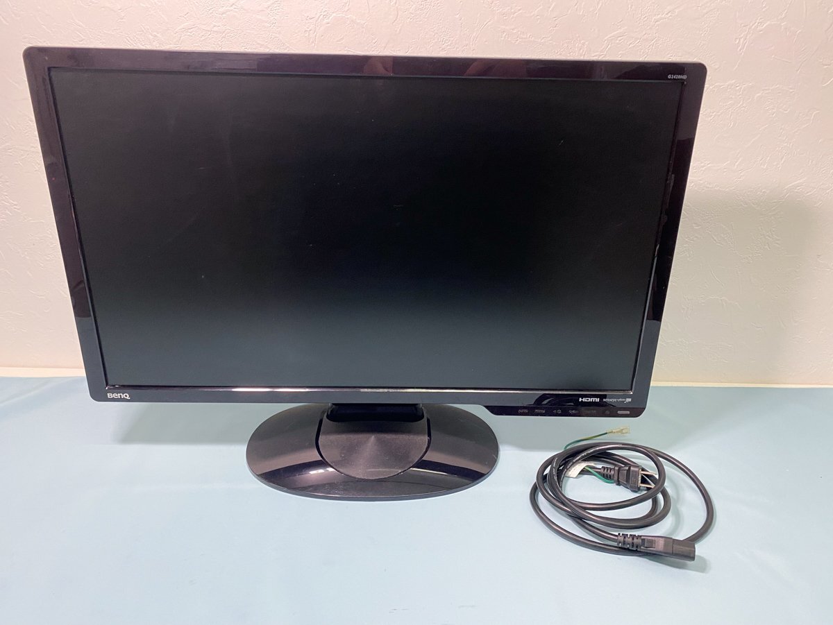 ジャンク 24インチ BenQ G2411HD モニタサイズ:24型(インチ) 解像度(規格):フルHD(1920x1080) 入力端子:D-Subx1/DVIx1/HDMIx1拍卖