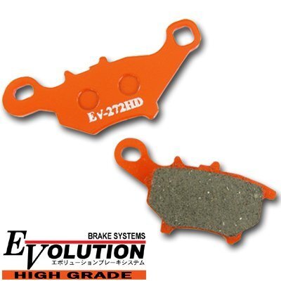 EV-272HD ハイグレードブレーキパッド Jog ジョグ Jog ジョグZR SA39J Jog ジョグZR Evolution SA16J グランドアクシス100 ヤマハ YAMAHA拍卖
