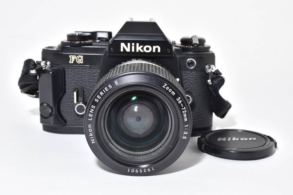 ☆訳あり大特価☆ニコン NIKON FG + SERIES E 36-72mm F3.5 #40#20#2324拍卖