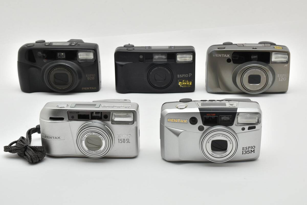 ☆訳あり特上品☆ペンタックス PENTAX ESPIO 150SL / 135M / 120 / 928 / P / 5個まとめ #140#2345拍卖