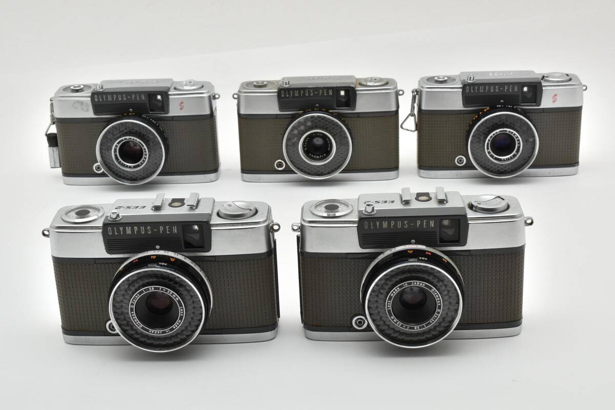☆訳あり特上品☆オリンパス OLYMPUS PEN EES-2 / EE / 5個まとめ 《シャッターOK!》#100#2346拍卖
