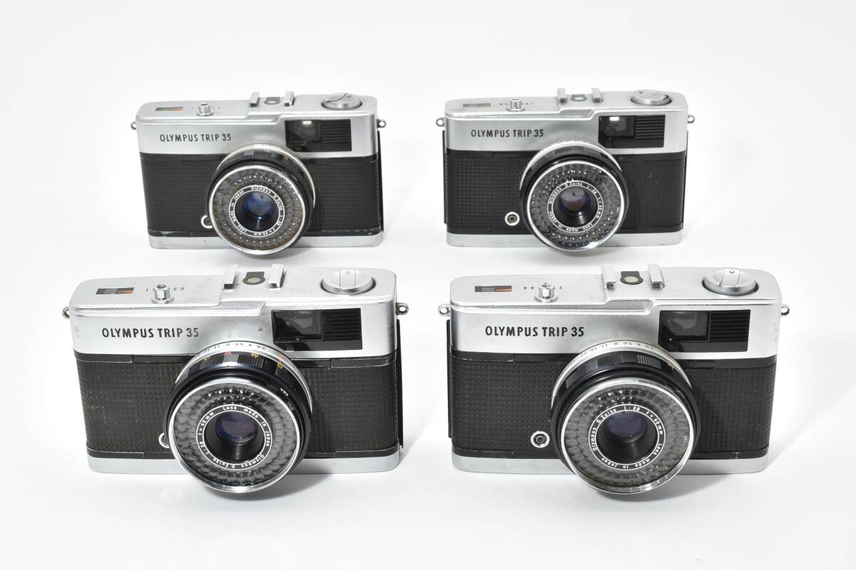 ☆訳あり特上品☆オリンパス OLYMPUS TRIP35 / 4個まとめ #110#2382拍卖