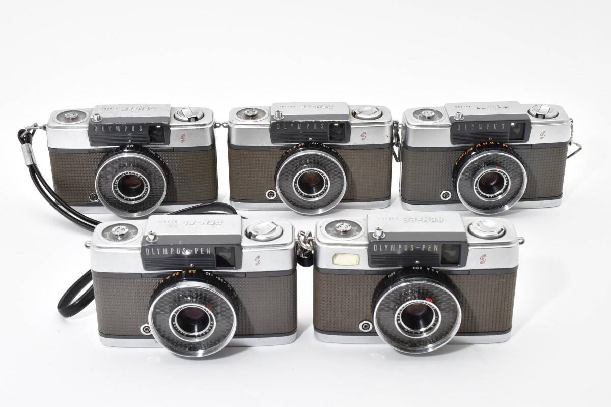 ☆訳あり特上品☆オリンパス OLYMPUS PEN-EE / 5個まとめ 《シャッターOK!》#90#2364拍卖