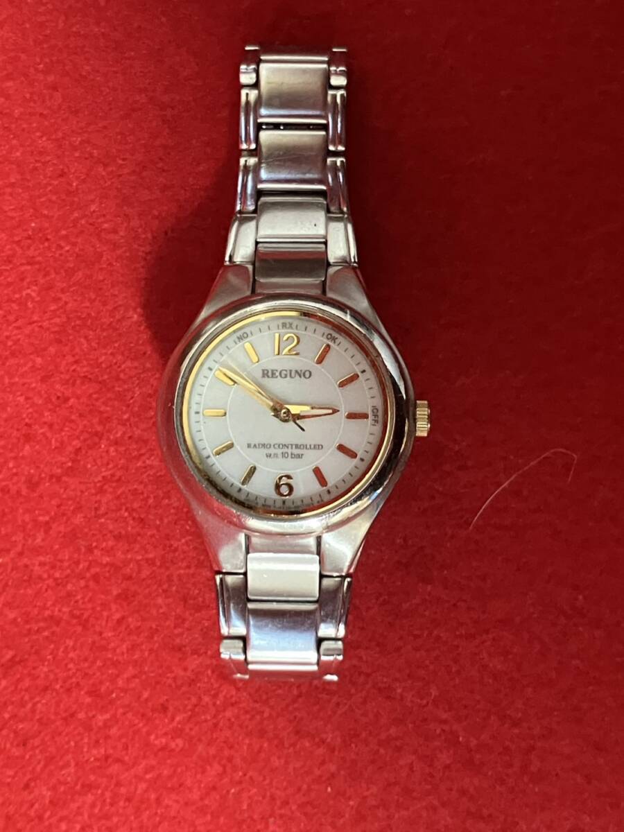 シチズン★REGUNO★レグノ★ソーラーテック★腕時計 腕回り約14㎝★稼働品 ¥1,500~拍卖