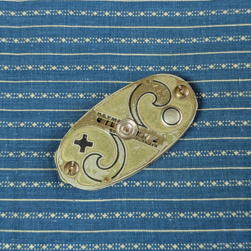 30s パテント 【KEYMATIC】 キー コンテナ オーガナイザー キーホルダー キーリング Yin Yang インヤン 陰陽 ビンテージ 30年代 40s50s拍卖