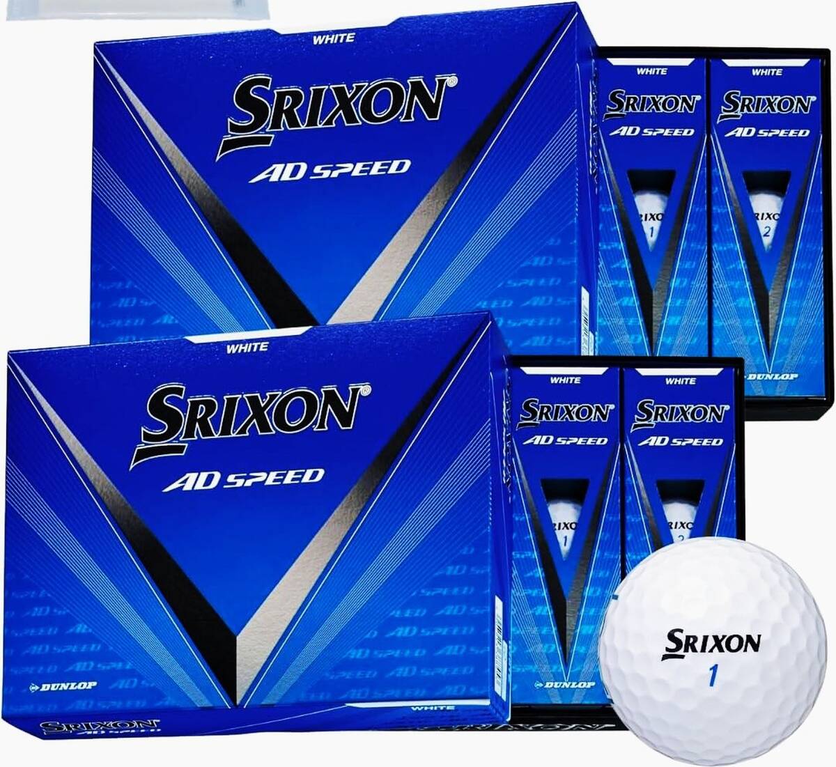 【2ダース】 スリクソン AD SPEED 【ホワイト】 2024年モデル 未使用新品 ゴルフボール 【SRIXON AD SPEED WHITE】拍卖