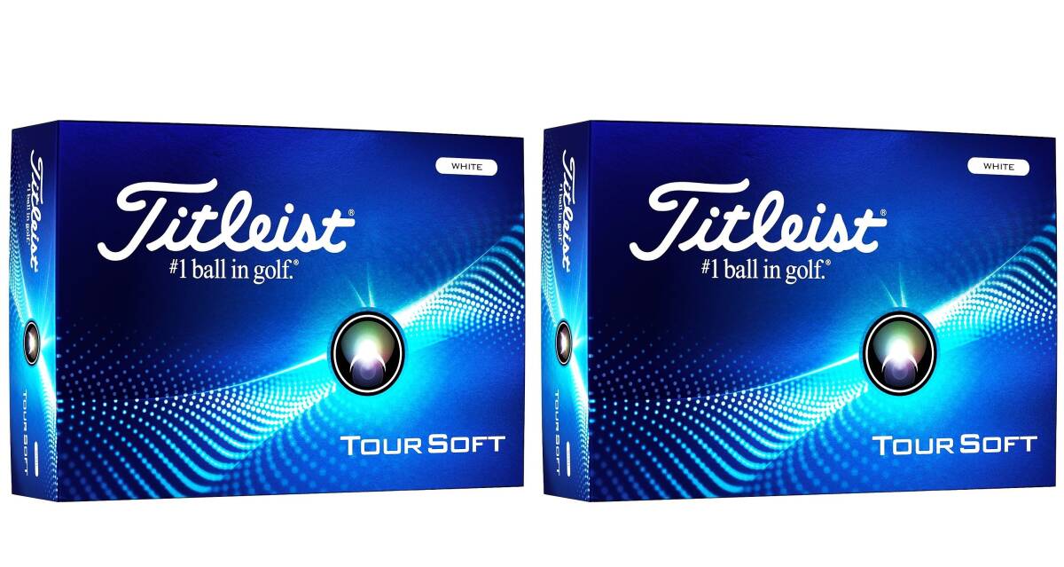 【2ダース】 タイトリスト TOUR SOFT 【ホワイト】 2024年モデル 未使用新品 ゴルフボール 【Titleist ツアーソフト WHITE】拍卖