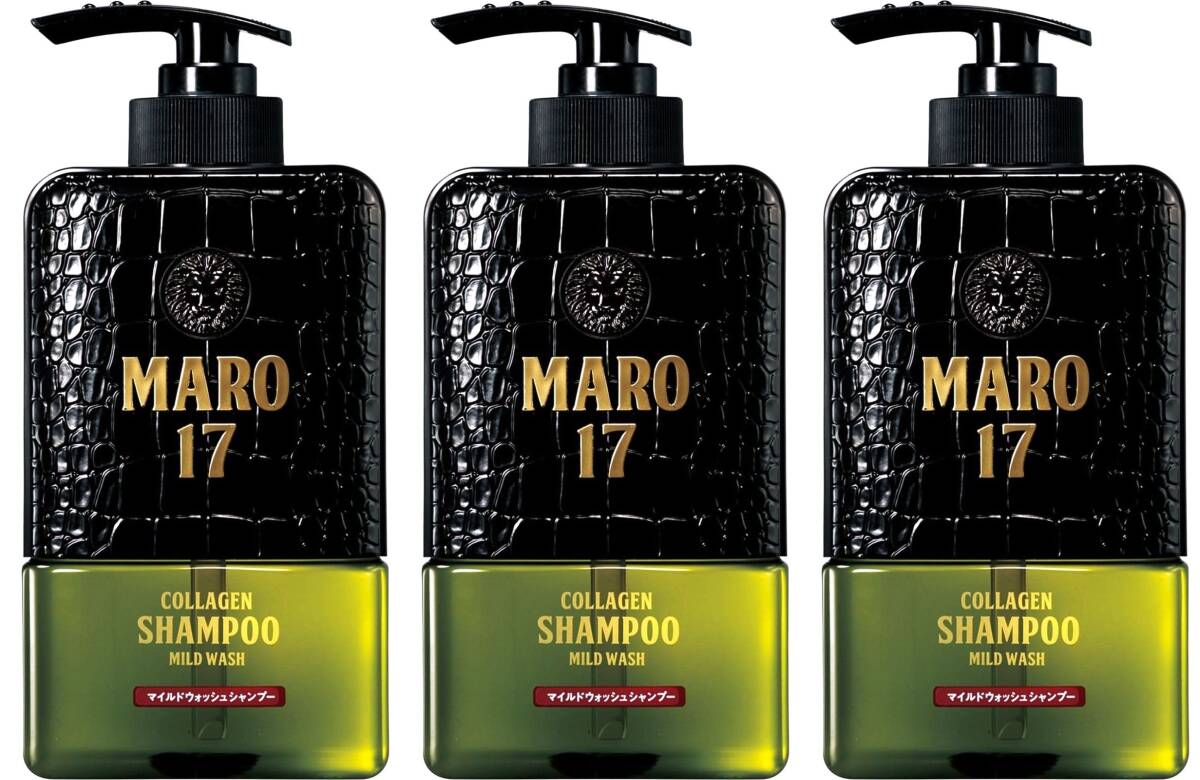【3個セット】 MARO17 マイルドウォッシュシャンプー メンズ 【マーロ17】拍卖