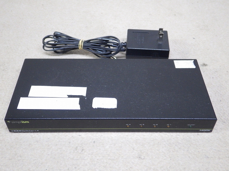 Kネま2006 Trinity/トリニティ HDMIスプリッター 1:4 TR-HDMI-104 パソコン周辺機器 1入力4出力 HDMI分配器 モニター用品拍卖