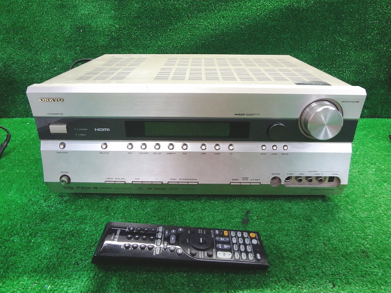 Kネか4037 ONKYO オンキヨー■AV CENTER■TX-SA605■AVレシーバー■AVアンプ■サラウンドチャンネル:7.1ch■オーディオ機器 サウンド 音楽拍卖