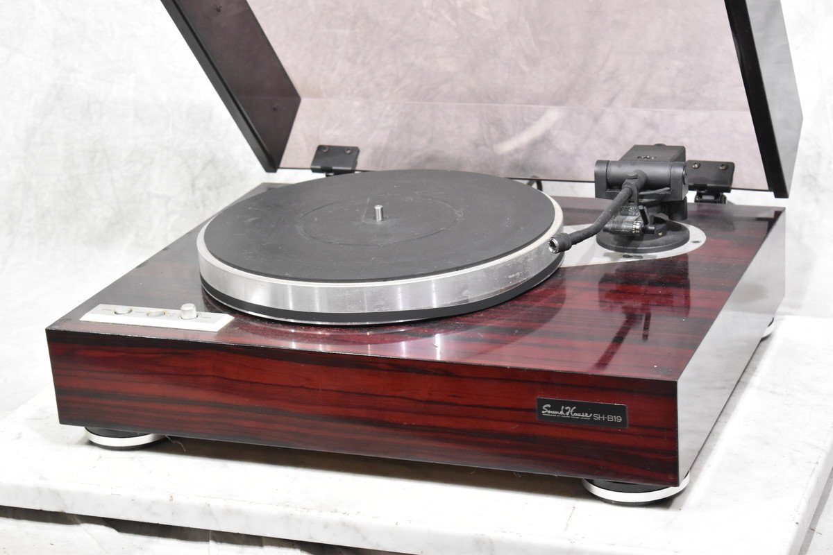 【C】MICRO Sound House SH-B19 ターンテーブル マイクロ サウンドハウス 3135618拍卖