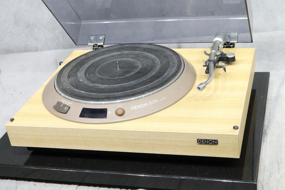 【C】DENON DP-1700/DP-1000 ターンテーブル レコードプレーヤー デノン 3151998拍卖