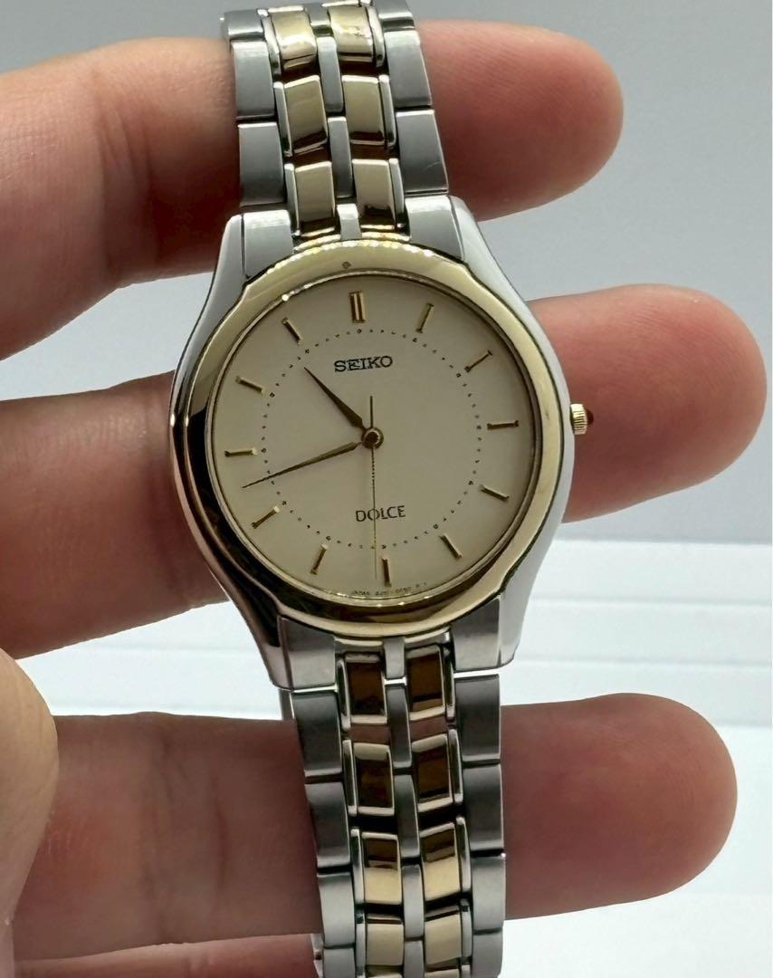 SEIKO セイコー DOLCE ドルチェ 8J41-6030 クォーツ 腕時計拍卖