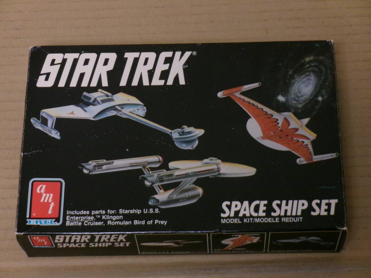 スタートレック スペースシップセット STAR TREK SPACE SHIP SET 6677 amt エーエムティー 模型 プラモデル拍卖