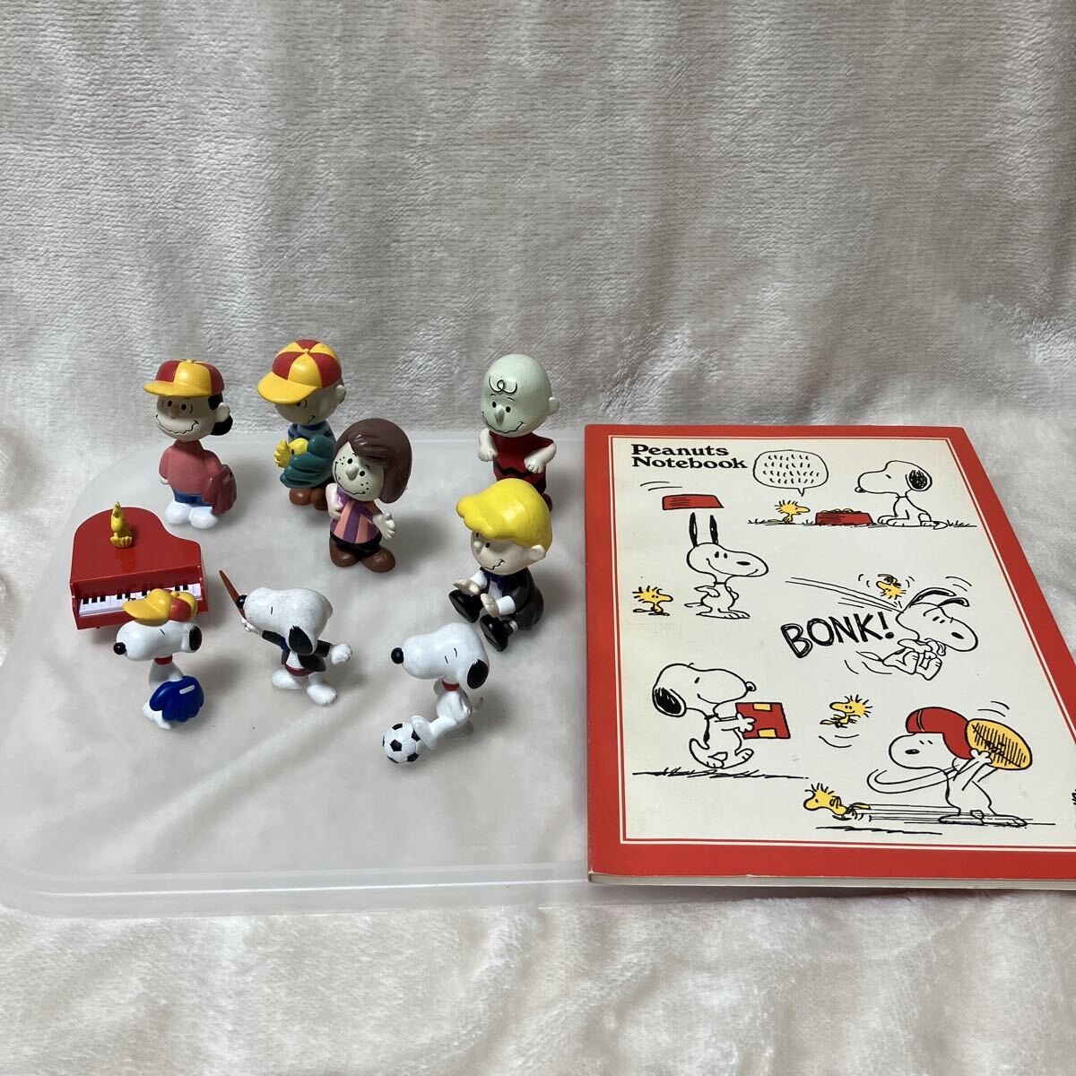 SNOOPY PEANUTS スヌーピー ヴィンテージフィギュア ノートセット 拍卖