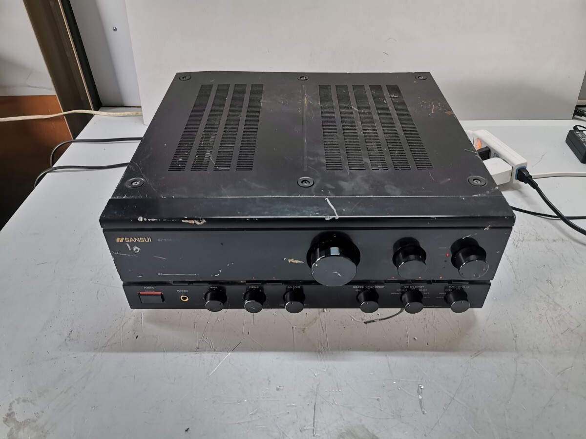 SANSUI AU-α607DR プリメインアンプ ジャンク拍卖