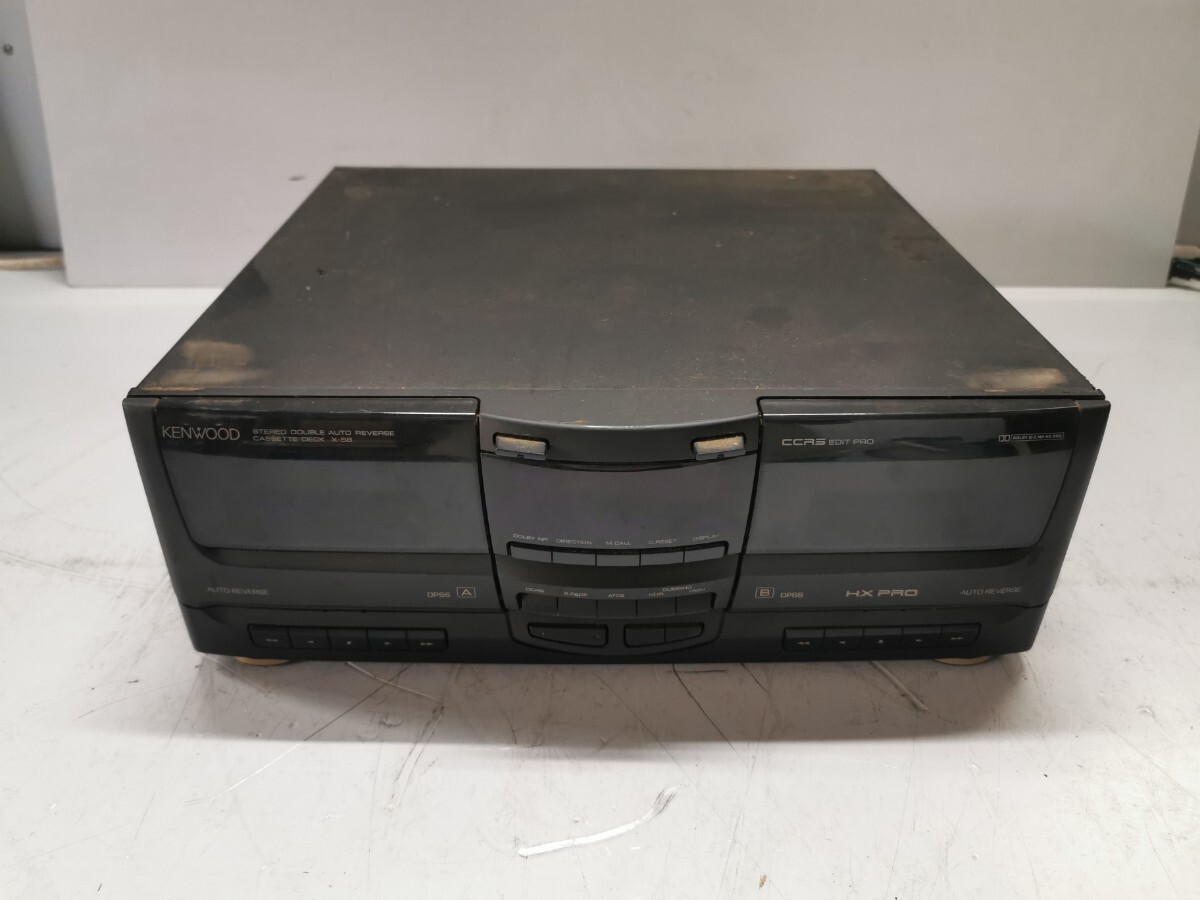 KENWOOD X-58 ステレオカセットデッキ ジャンク拍卖
