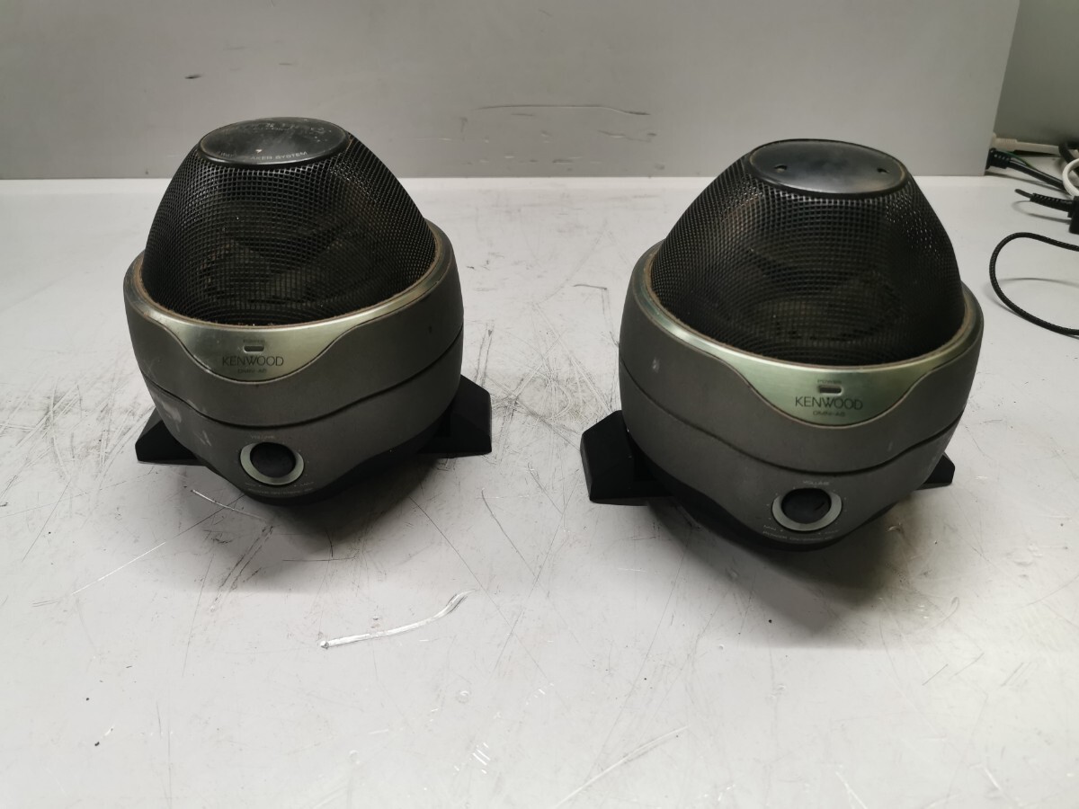 KENWOOD OMNI-A5 アンプ内蔵スピーカーペア ジャンク拍卖