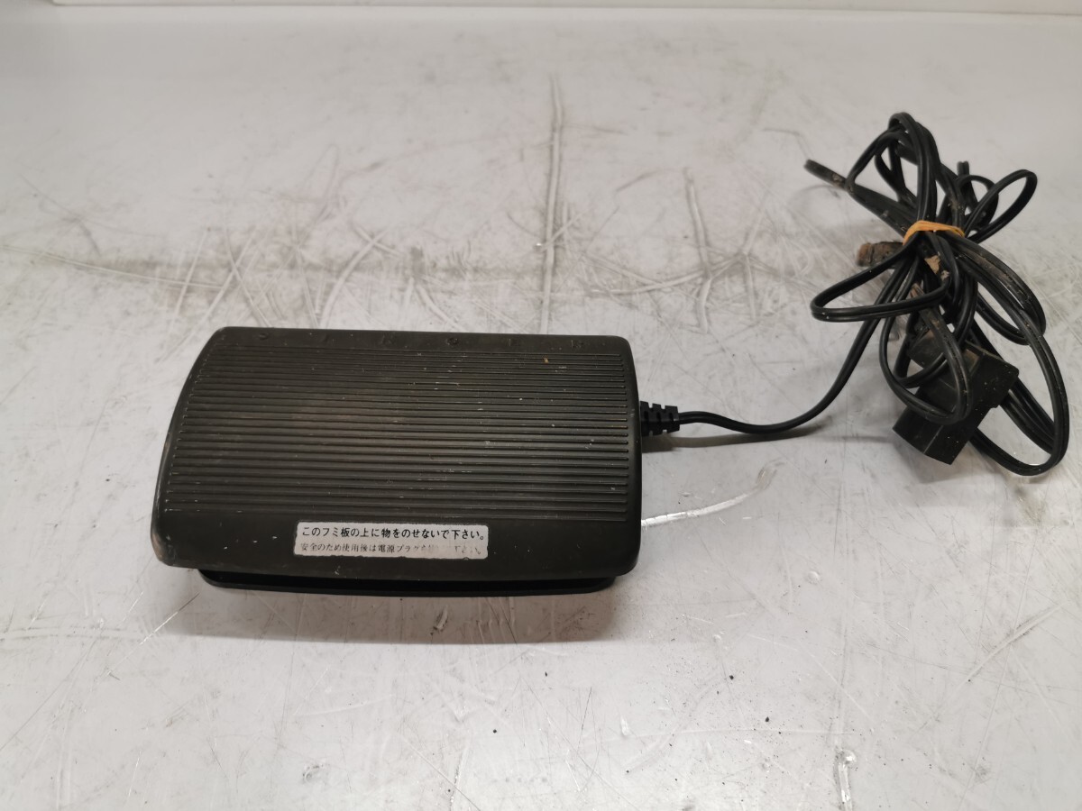 SINGER CR 304 ミシン用 フットコントローラー ジャンク扱い拍卖