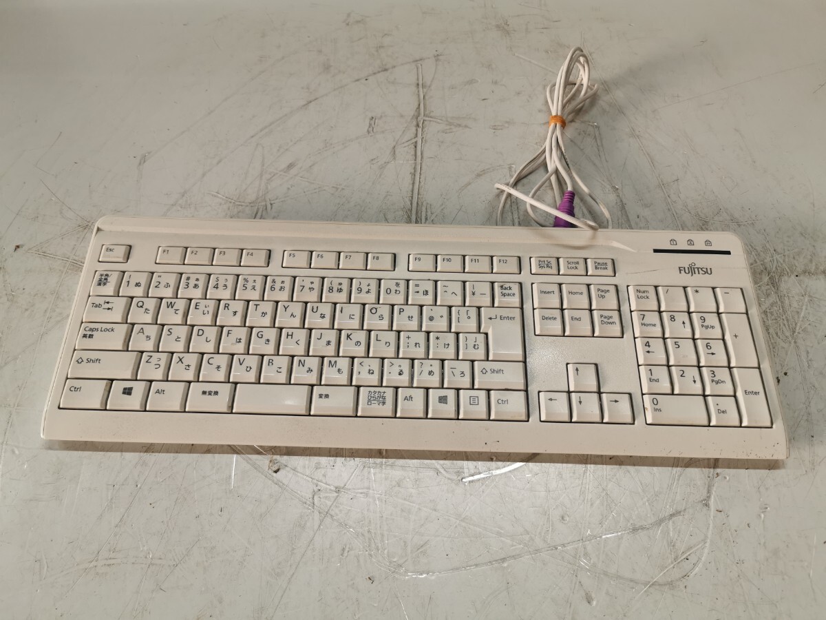 FUJITSU KB410 G PS2 JP キーボード 中古拍卖