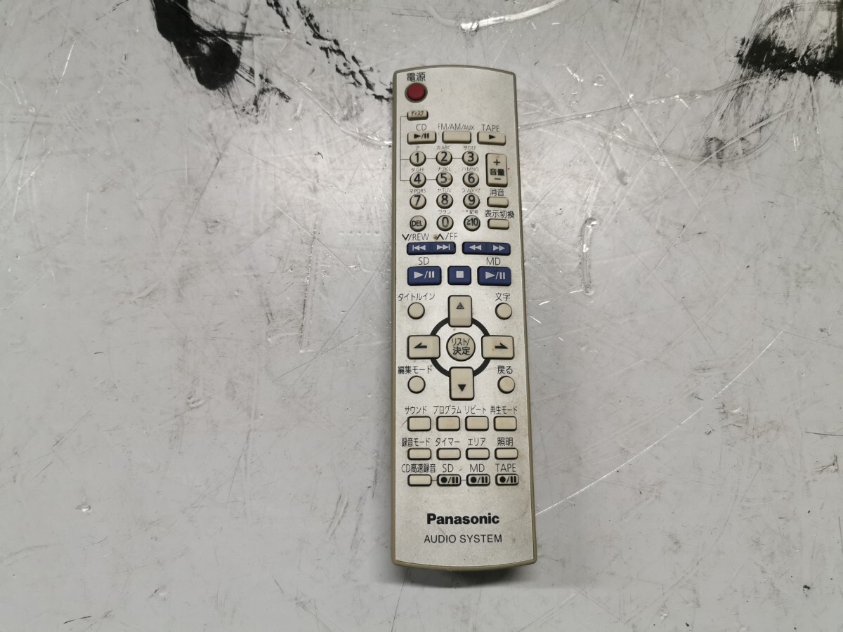 Panasonic テレビ リモコン ジャンク扱い拍卖