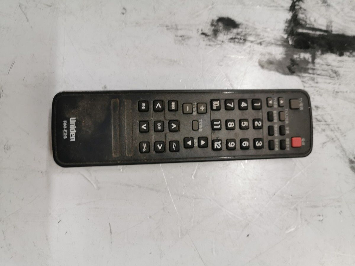Uniden RM-E23 地デジチューナーリモコン 中古拍卖