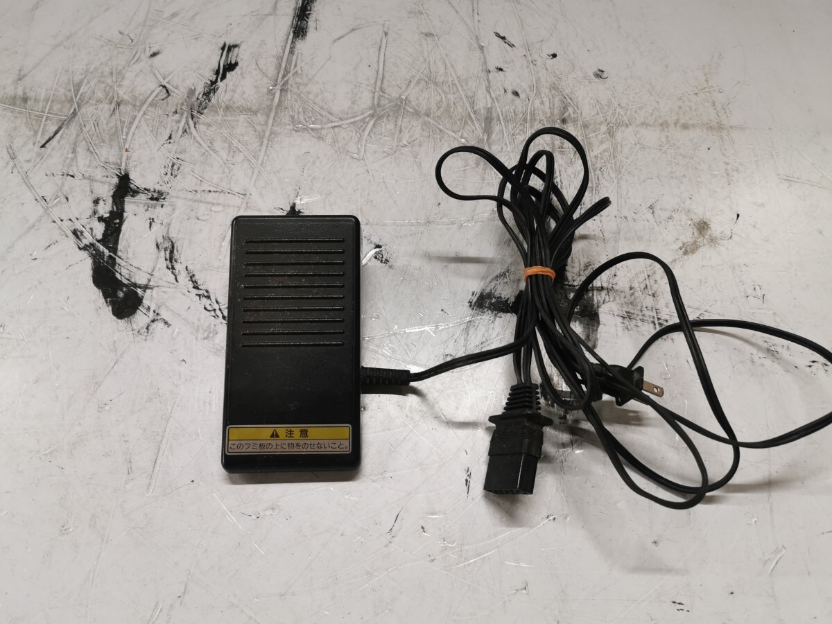 brother フットコントローラー FC-304-05 ジャンク扱い拍卖