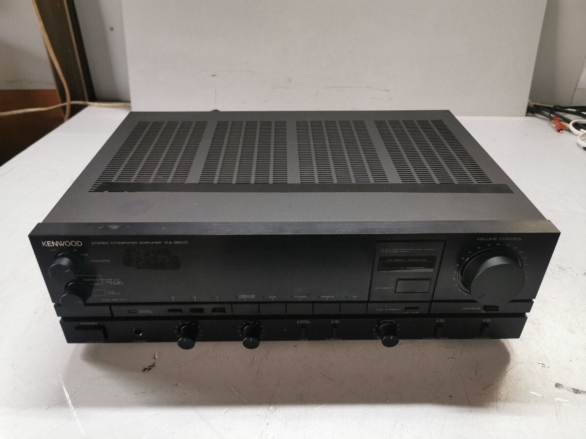 KENWOOD KA-880D プリメインアンプ 中古拍卖