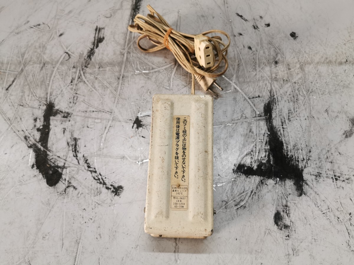 メーカー 型番不明 ミシン用フットコントローラー ジャンク扱い拍卖